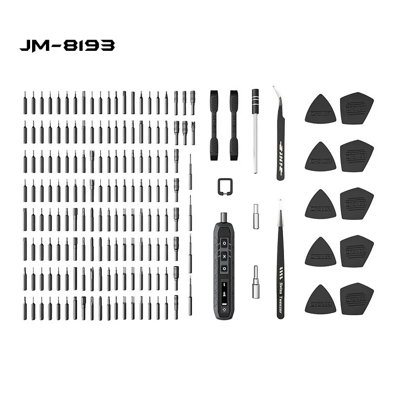 Cordless 180PC Mini Power Precision Screwdriver Electric Repair Tool Kit Set