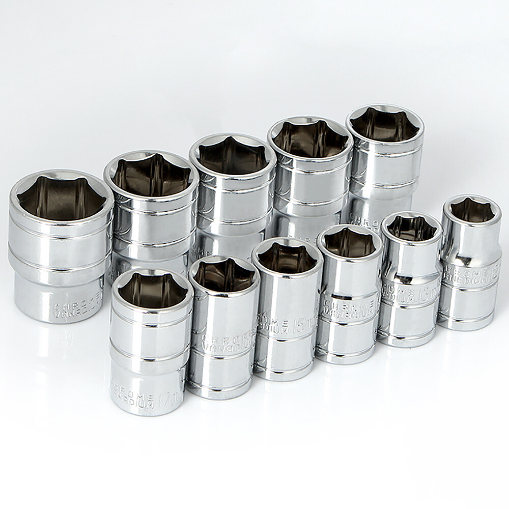 Socket 8mm 9mm 10mm 11mm 12mm 13mm 14mm To 32mm 1/2″Sq Drive Fully Polished