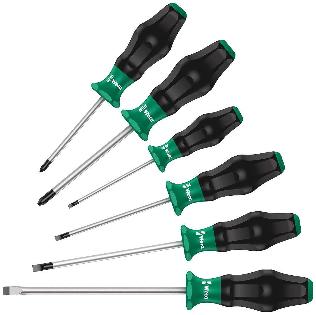 WERA 1334/6 Screwdriver Set 05031556002 Kraftform Comfort 6 pcs