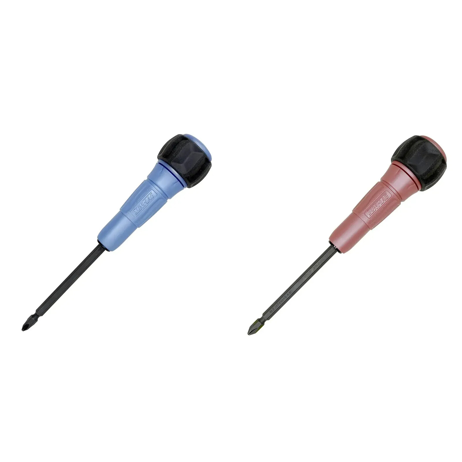 SUNFLAG Tough Joint Driver Metal Blue/Red Bit Set 6920-BJ/RJ, Ship From Japan