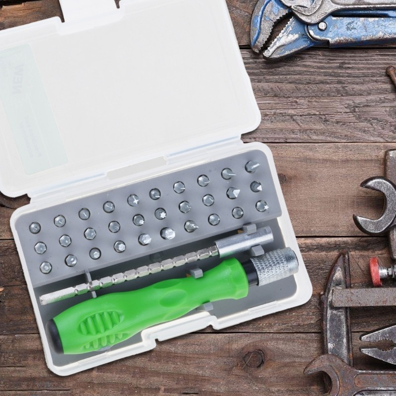 Essential 32 In 1 Precisions Screwdriver Set for Everyday Repairs & Assemblies