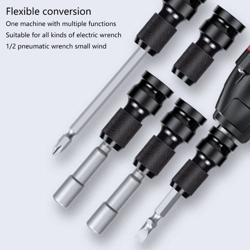 Reliable Hexagonal Bit Adapter Hexagonal Bit Converter For Everyday Tool Needs
