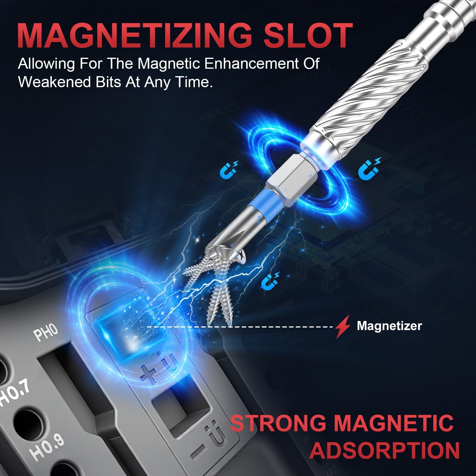 115 In 1 Magnetic Screwdriver Set Ratchet S2 Precision Repair Tech Tool Kit