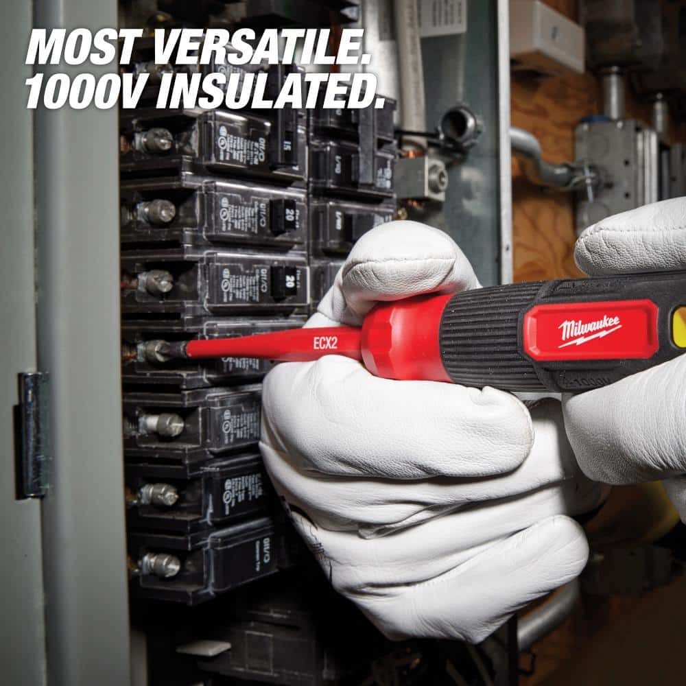 Milwaukee 4-in-1 1000V Insulated Slim-Tip Multi-Bit Screwdriver