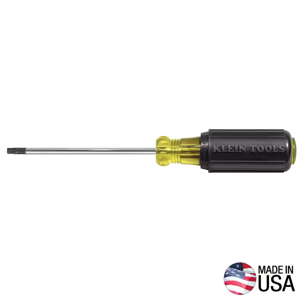 T27 TORX Screwdriver, round Shank, Cushion Grip