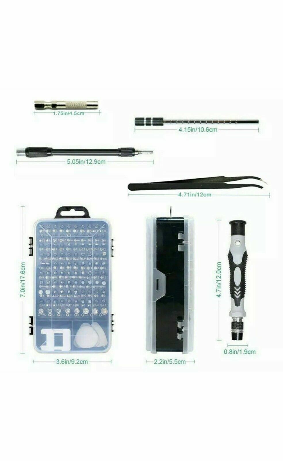 Laptop Repair Multi Opening Tools Kit Precision Screwdriver Tool Set 117 In 1