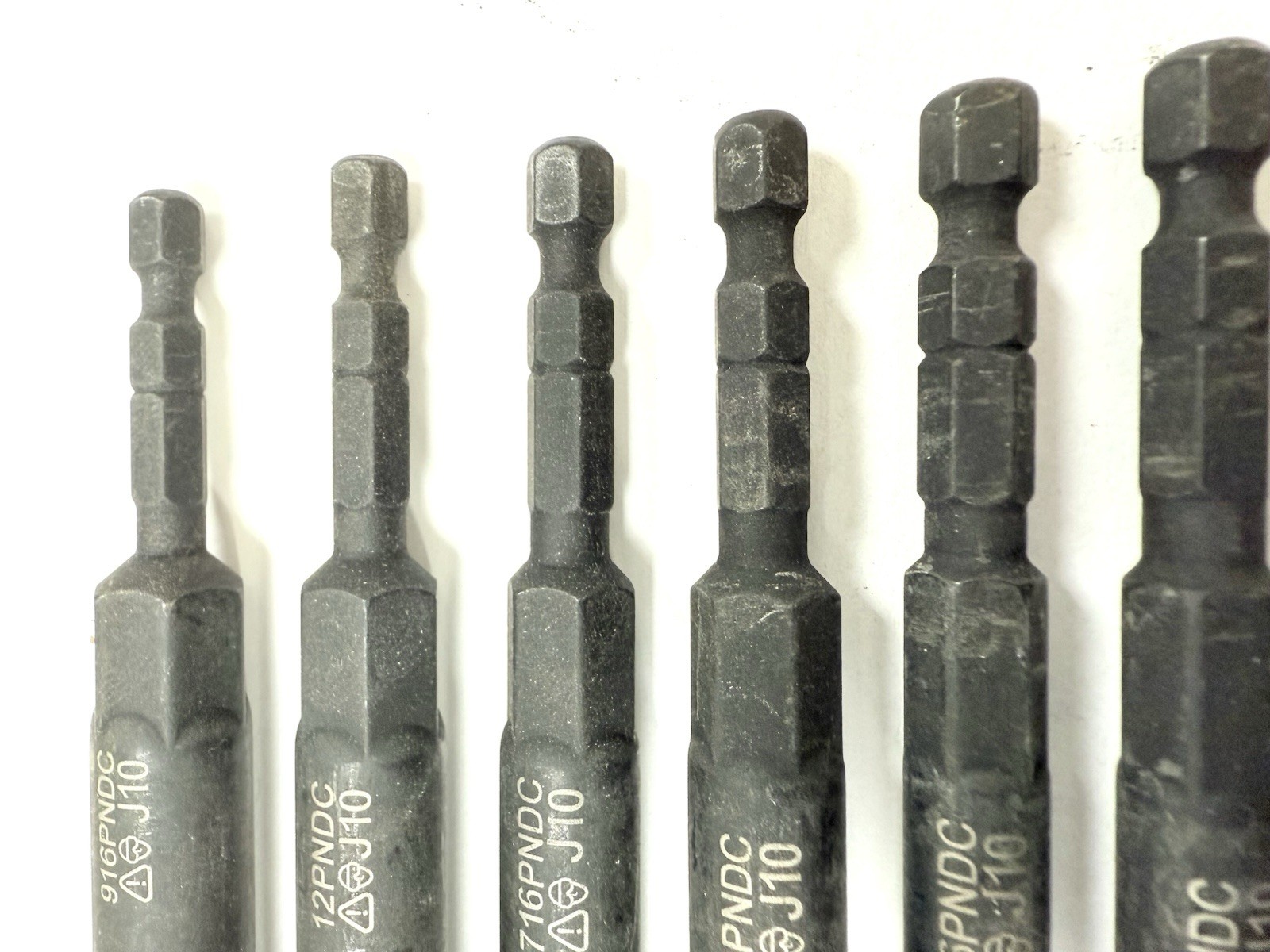 Klein Tools 5″ SAE Magnetic Impact Nut Setter Set 32930, 6-Piece