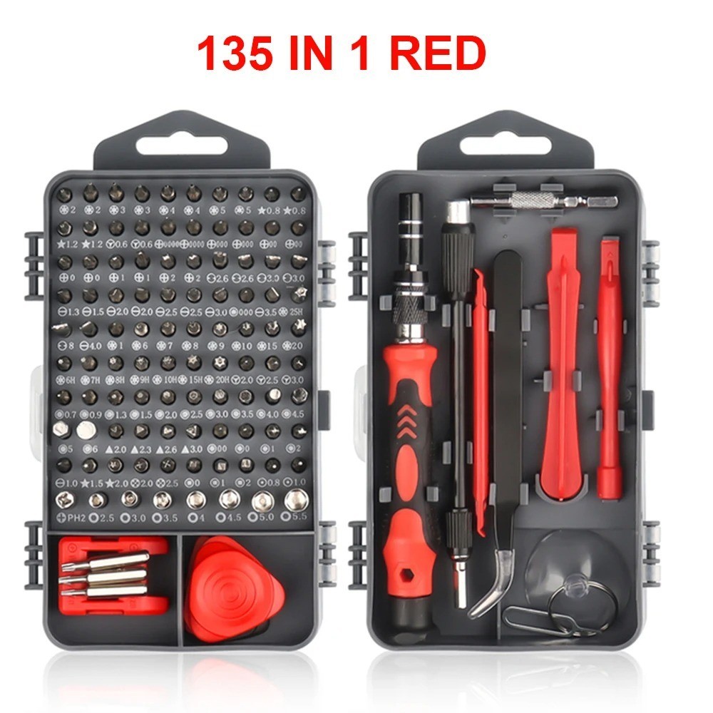 Magnetic Screwdriver Repair Kit Torx Phillips Bits Electronics Tools