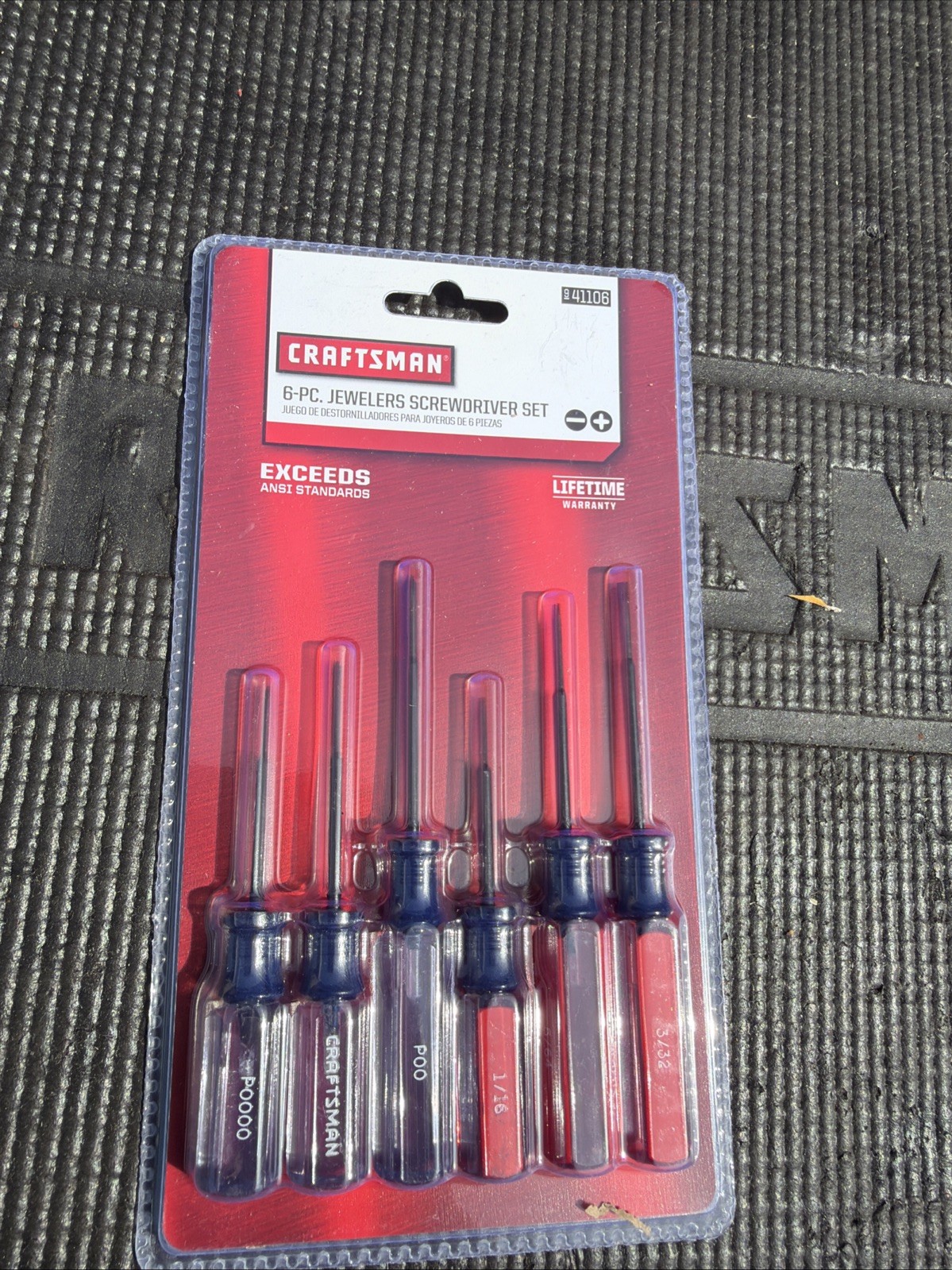 Sears Craftsman Nos 6pc Jewelers Precision Screwdriver Set 41106 China But Cool