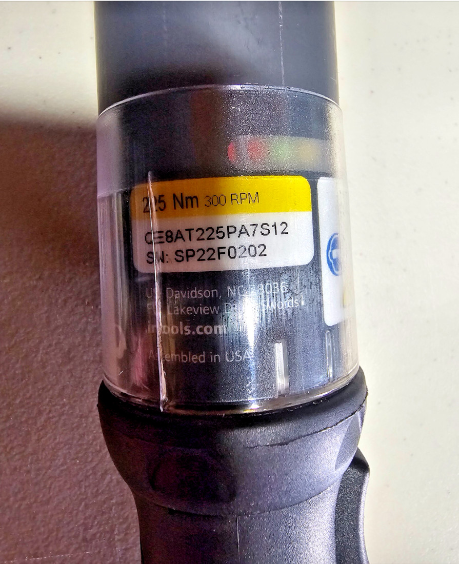 INGERSOLL RAND QE8AT225PA7S12 nut runner and controller QCD21-FM unit 4