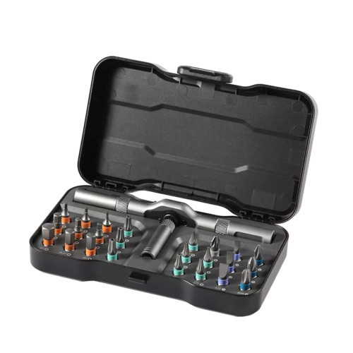 24in1 Multifunction Ratchet Screwdriver Set Multi Magnetic Bits Repair Tool
