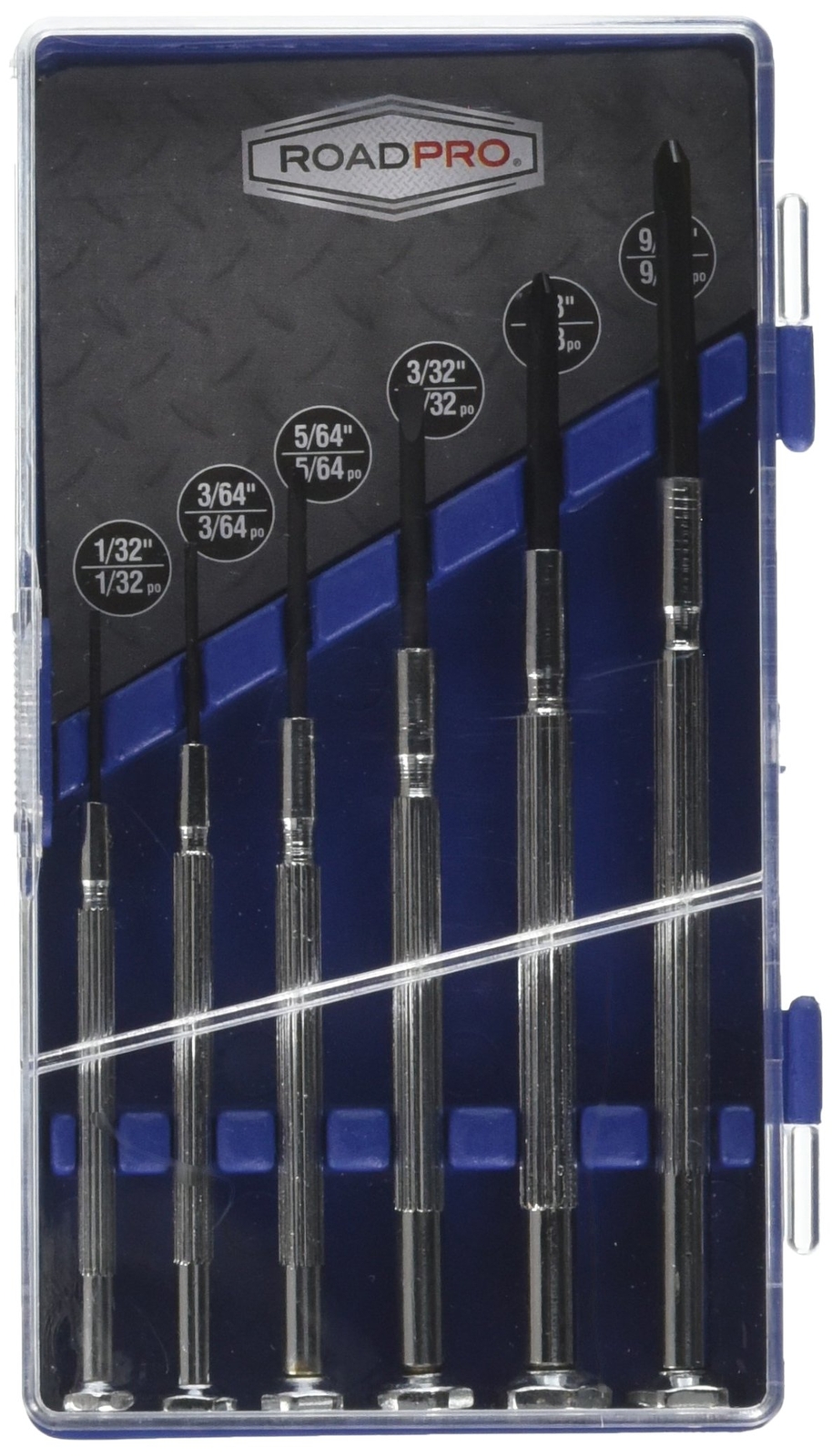 RoadPro RP-13305 6-Piece Precision Screwdriver Kit