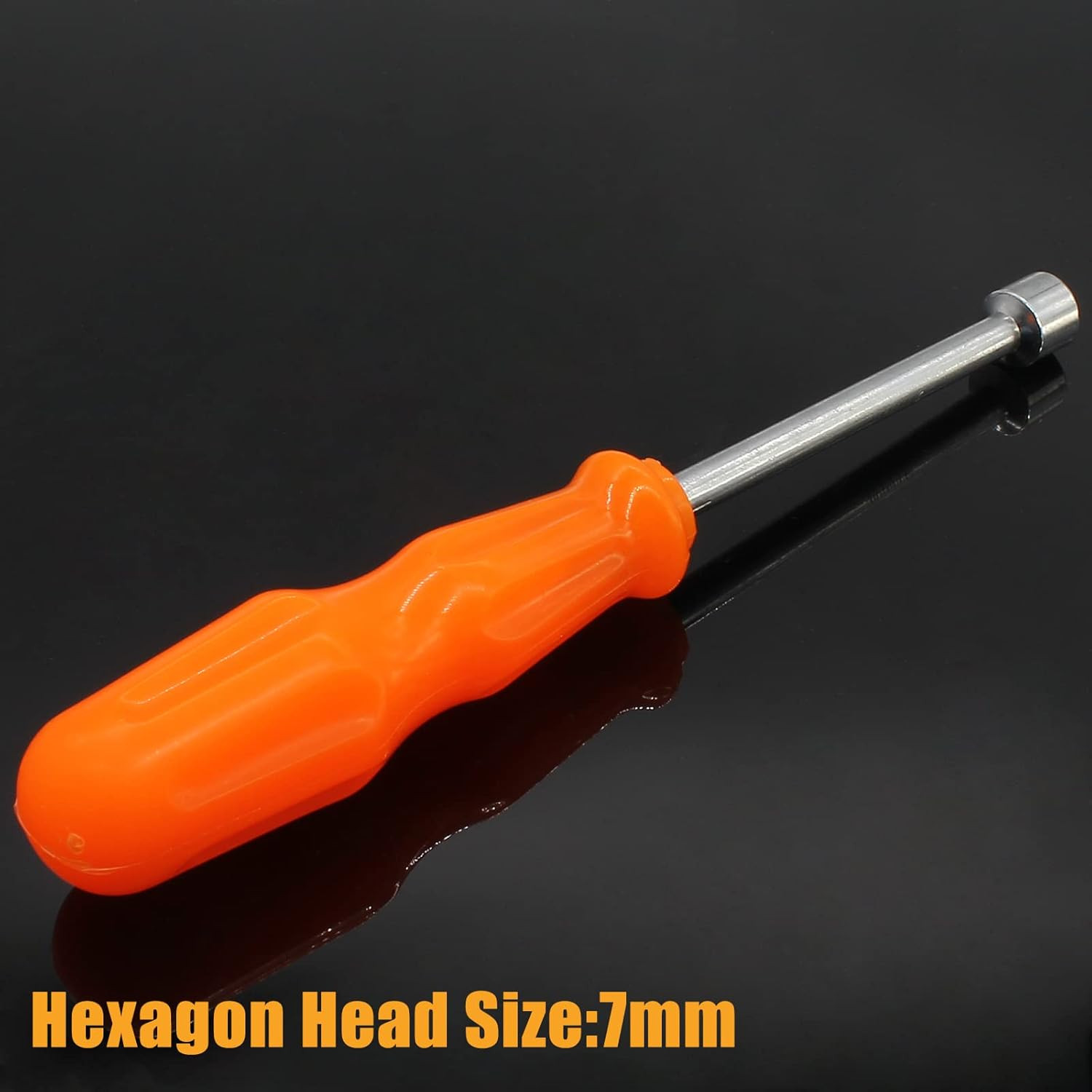 7Mm Socket Wrench Screwdriver, High-Carbon Steel Hexagon Nut Driver Non-Magnetic