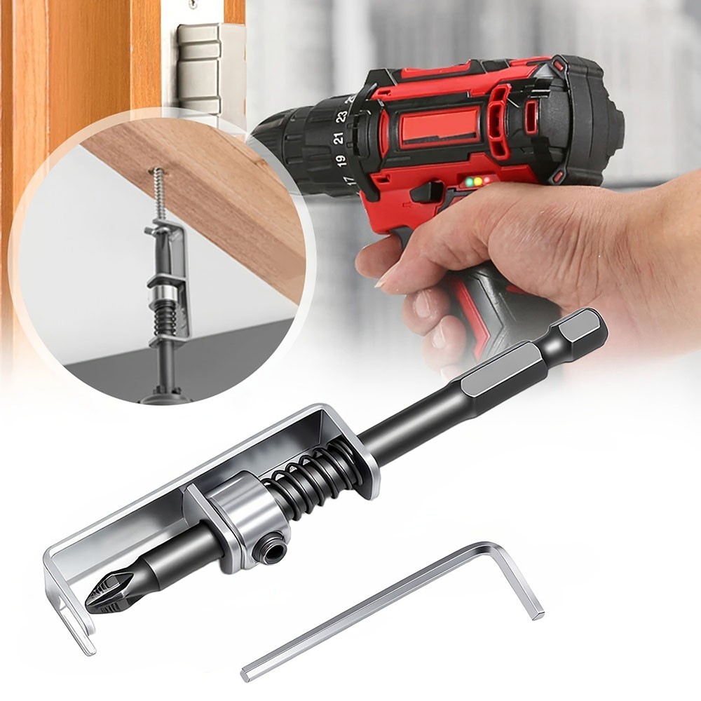 8 Pack Spring Loaded Screw Holder Bit Set for Woodworking and Construction Use