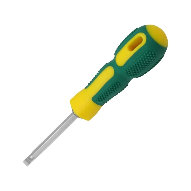 Reliable Anti Wear Screwdriver With Flat Head And Crosshead For Everyday Tasks