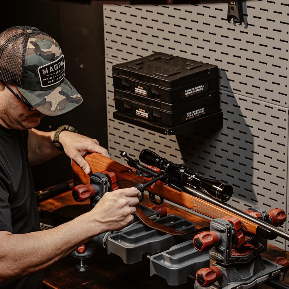 Wheeler Space Saver Gunsmithing Screwdriver Set with 26 Bits and Magnetic Handle