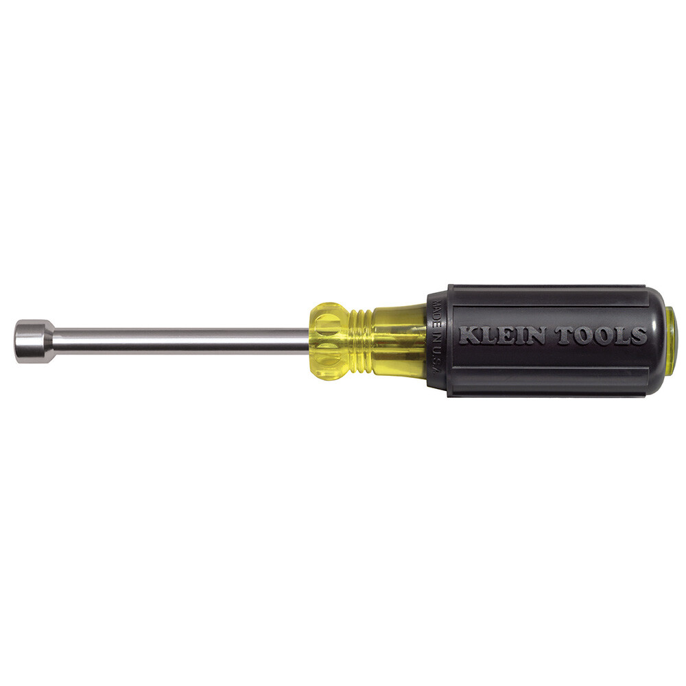 Klein Tools 630-5/16M 5/16-Inch Magnetic Tip Nut Driver with 3″ Hollow Shank