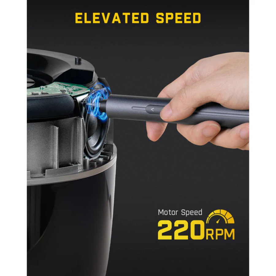 Fanttik E2 MAX Precision Electric Screwdriver – Max 0.4N.m, 50 Magnetic Bits
