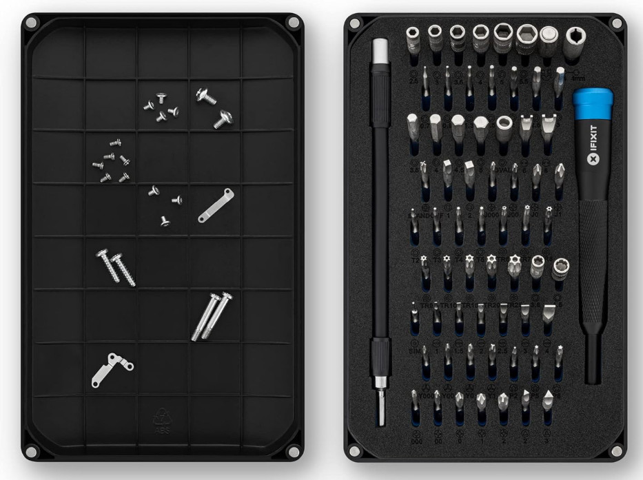 Driver Kit – 64 Precision Bit Set for Electronics Repair