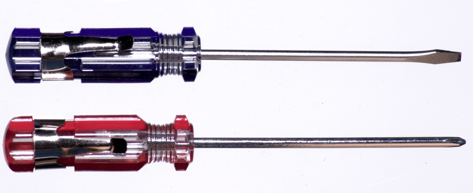 2 Piece Mini Magnetic Tip Pocket Screwdriver Set – Phillips & Slotted Standard