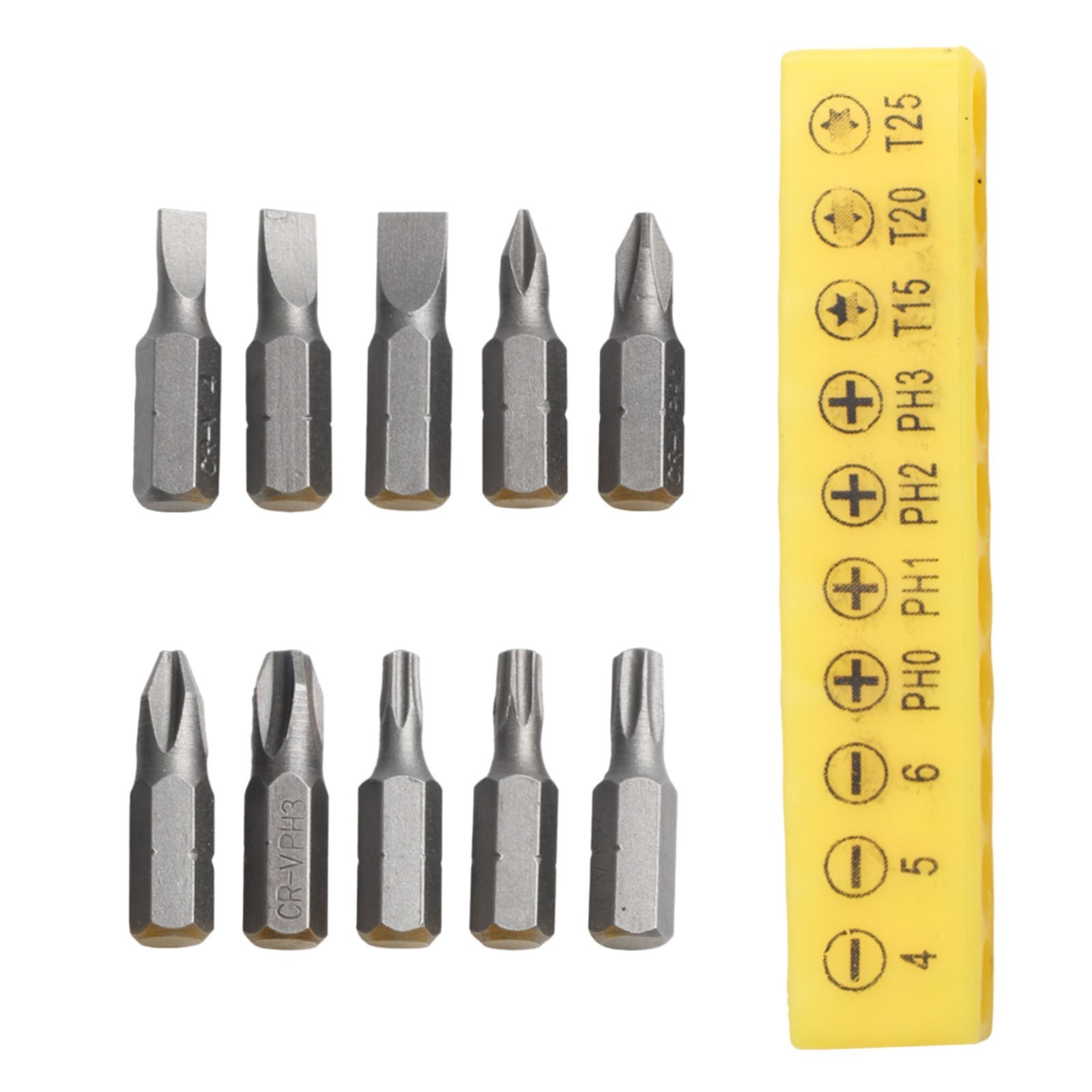 Woodworking Power Tool Set Including Magnetic Drill Bit and Connecting Rod