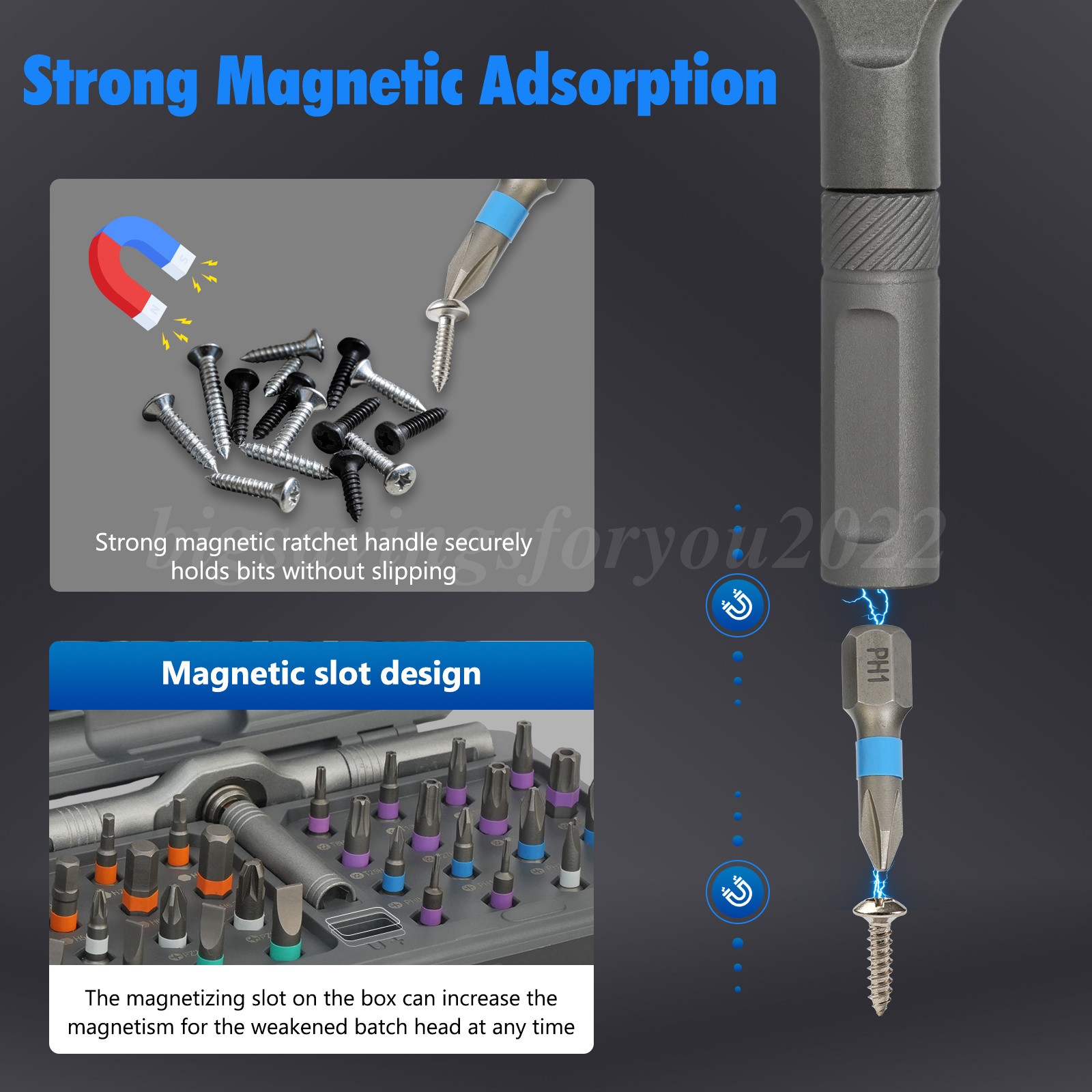 25pcs 24 in 1 Multifunction Screwdriver Head Set Household Repair Ratchet Wrench