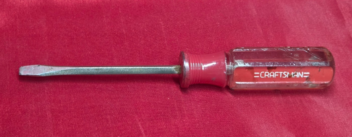 Craftsman 41053 D WF Forged 3/16 Flathead Screwdriver 3-3/4″ Blade – USA Made