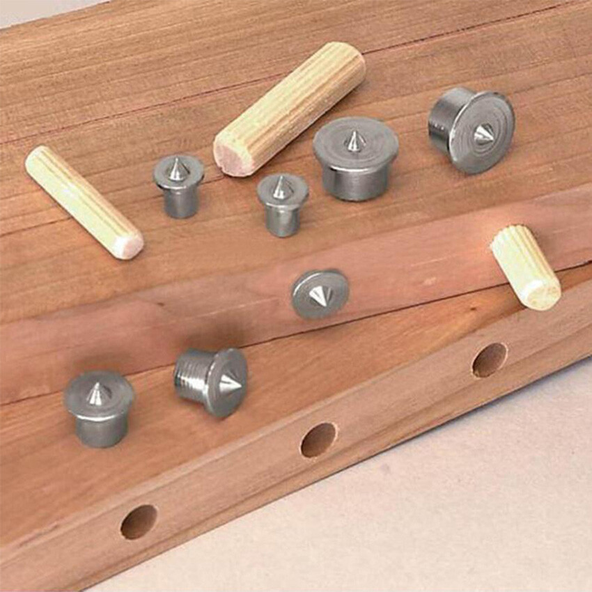 Board Furniture Positioning Woodworking Round Dowel Top Wooden Pin Centre Punch