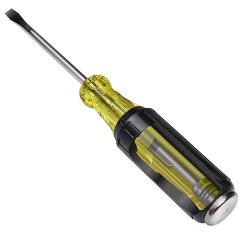 Demolition Screwdriver with Keystone Tip, 4-Inch Shank, Made in USA – Heavy Duty