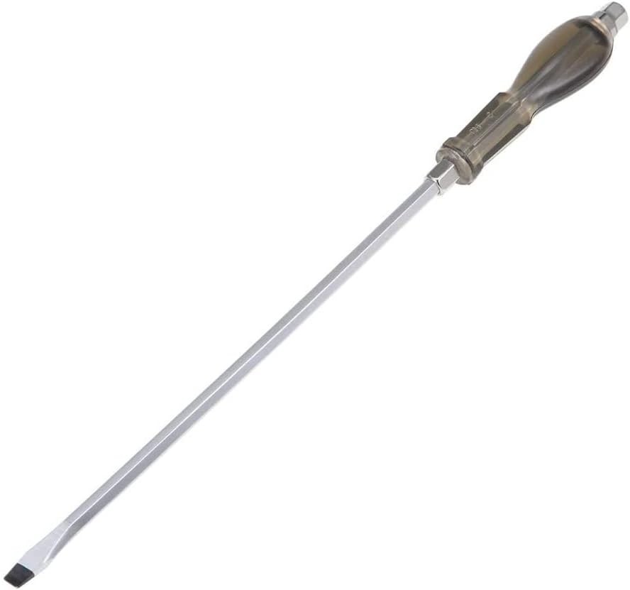 Heavy-Duty 12-Inch Slotted Impact Screwdriver for Demolition & General Repairs