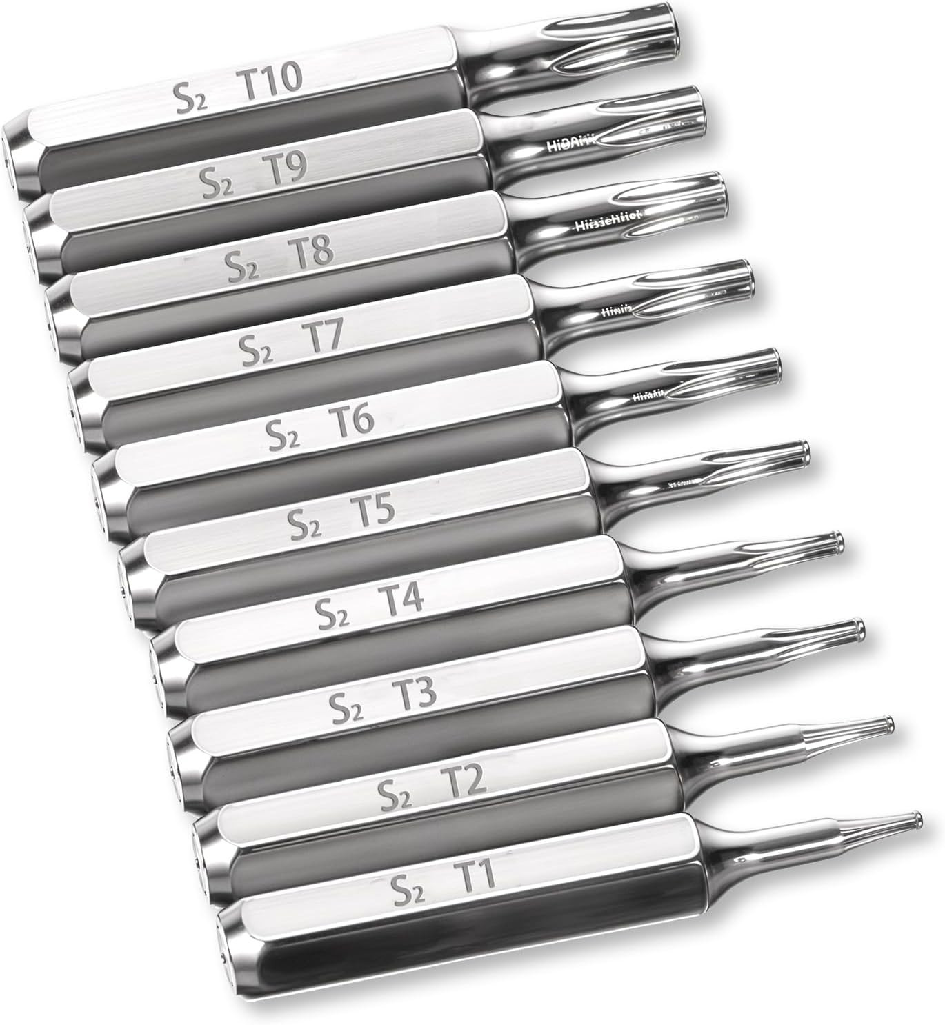 10PCS Security Torx Bit Set, Precision Torx Bit Set T1 – T10 Miniature Screwdriv