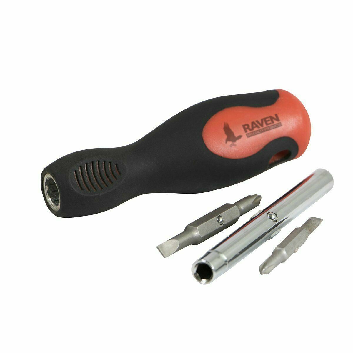 Reversible Screwdriver with Comfort Grip 6 in 1 Multipurpose Tool New USA Free