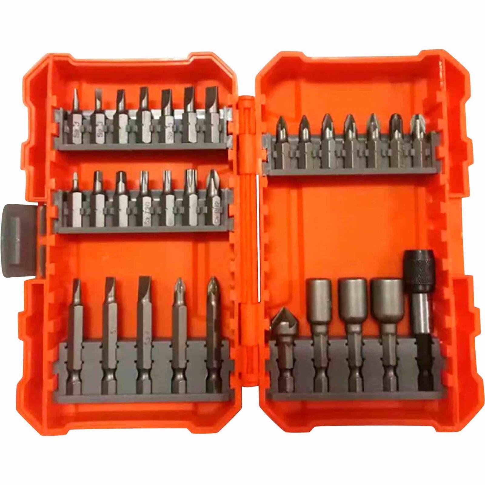 IRONTON 31-Piece Screwdriver Bit Set Magnetic Holder Torx Hex Phillips Slotted