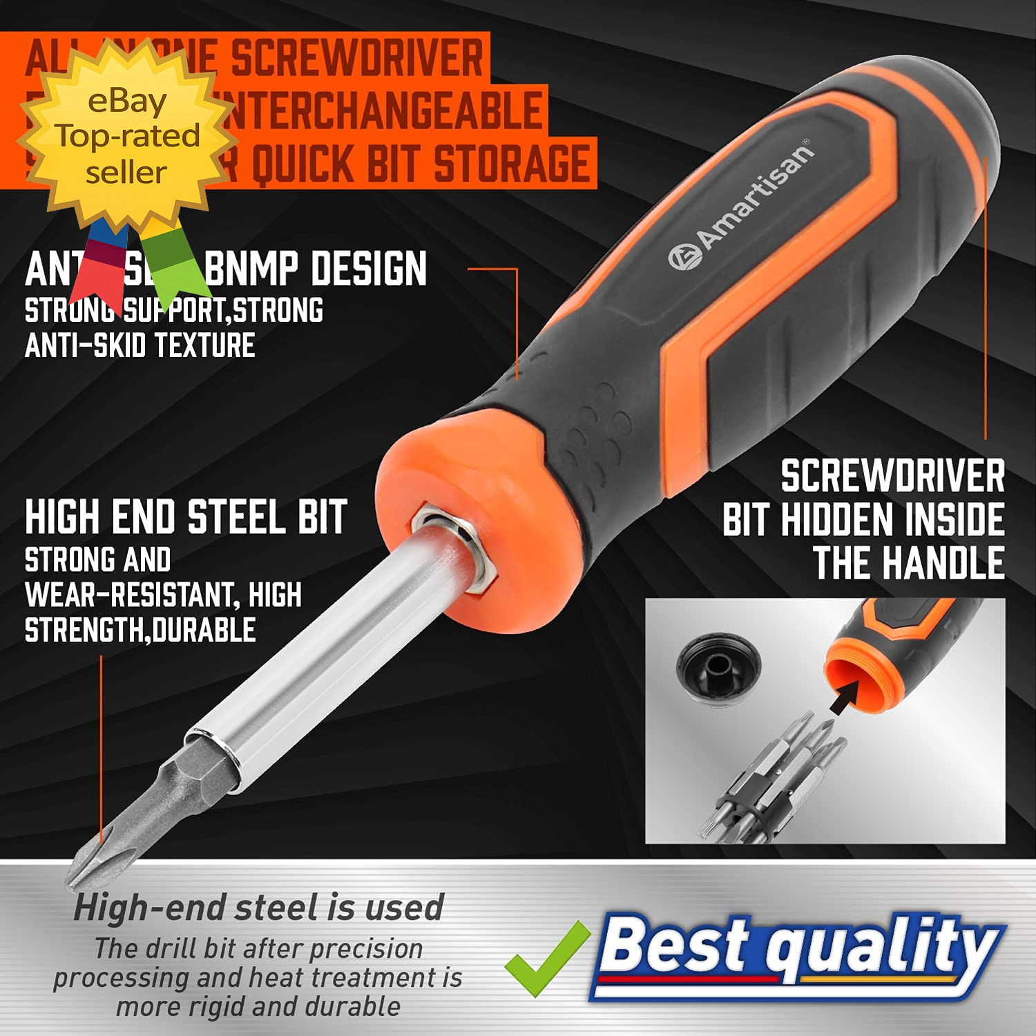 18 In 1 Multi-Bit Screwdriver Set Tool All in One Portable Multi-Purpose Screwdr