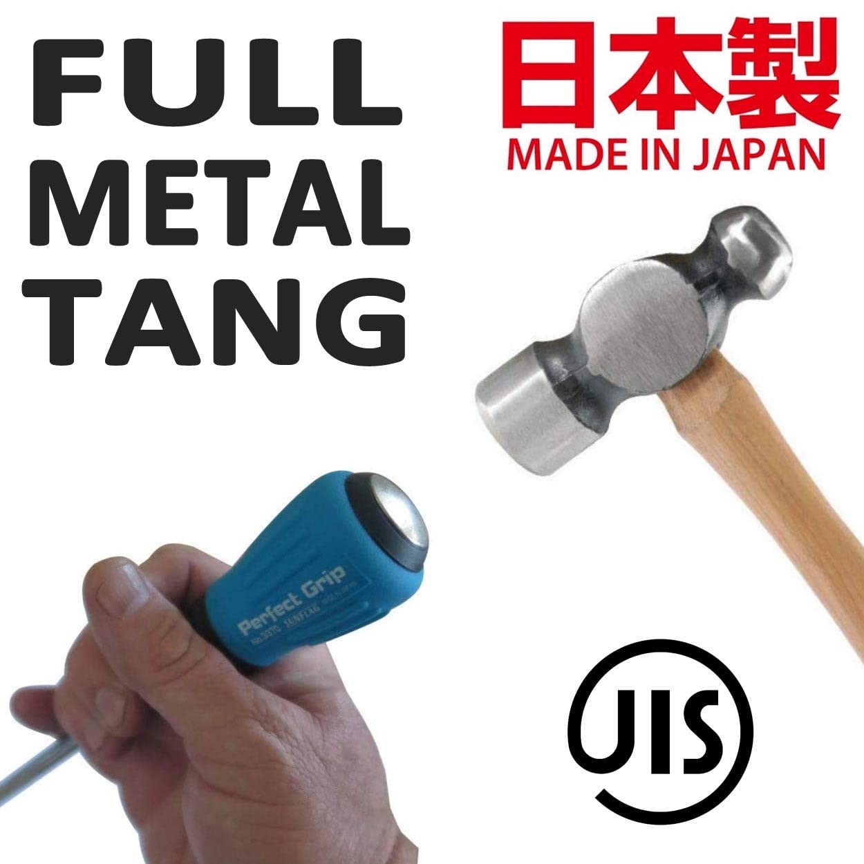 Jis Screwdrivers | Made In Japan perfect Grip Tang Through