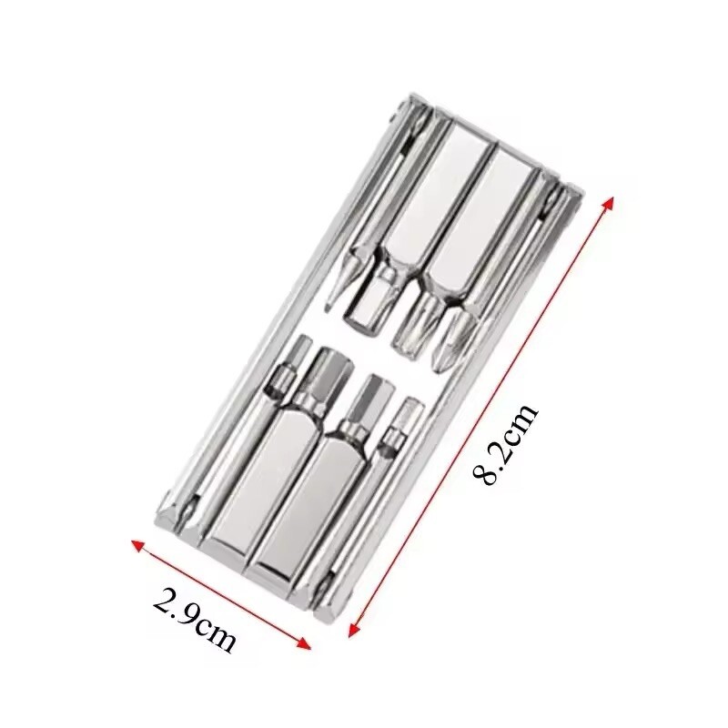 Universal Pocket travel Folding Tool Set with Screwdrivers and Wrenches