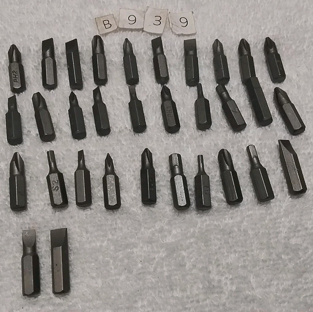 32pc. ASSORTED SIZES HEX DRIVER BIT SET