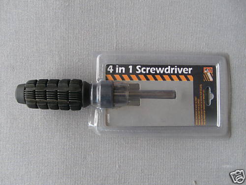 4 in 1 Screwdriver, Brand new, by “Sterling Tools”