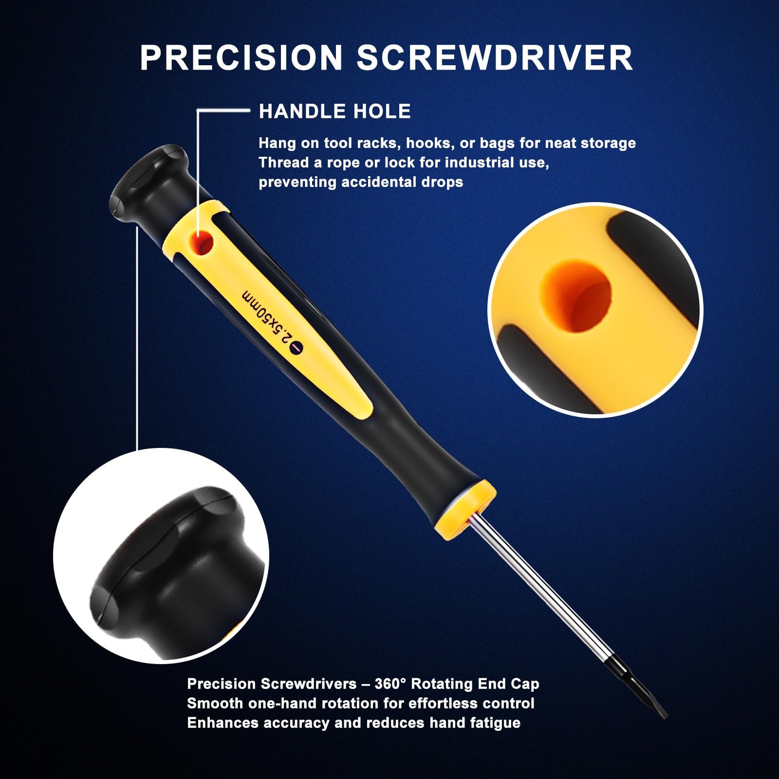 Magnetic Screwdriver Set with Case, All-in-One Repair Tool Kit for Everyday H…