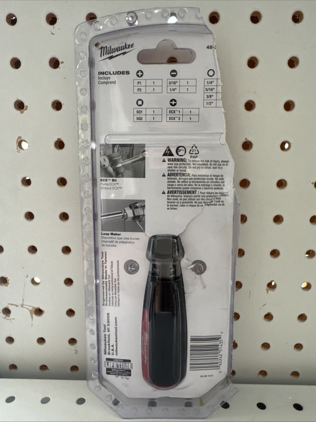 Milwaukee 48-22-2880 13-in-1 Cushion-Grip Screwdriver with ECX®