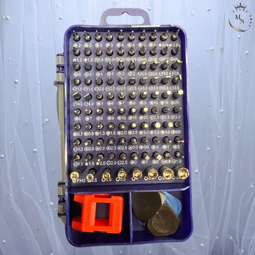115 In 1 Precision Magnetic Screwdriver Multifunction Household Repair Tool Set