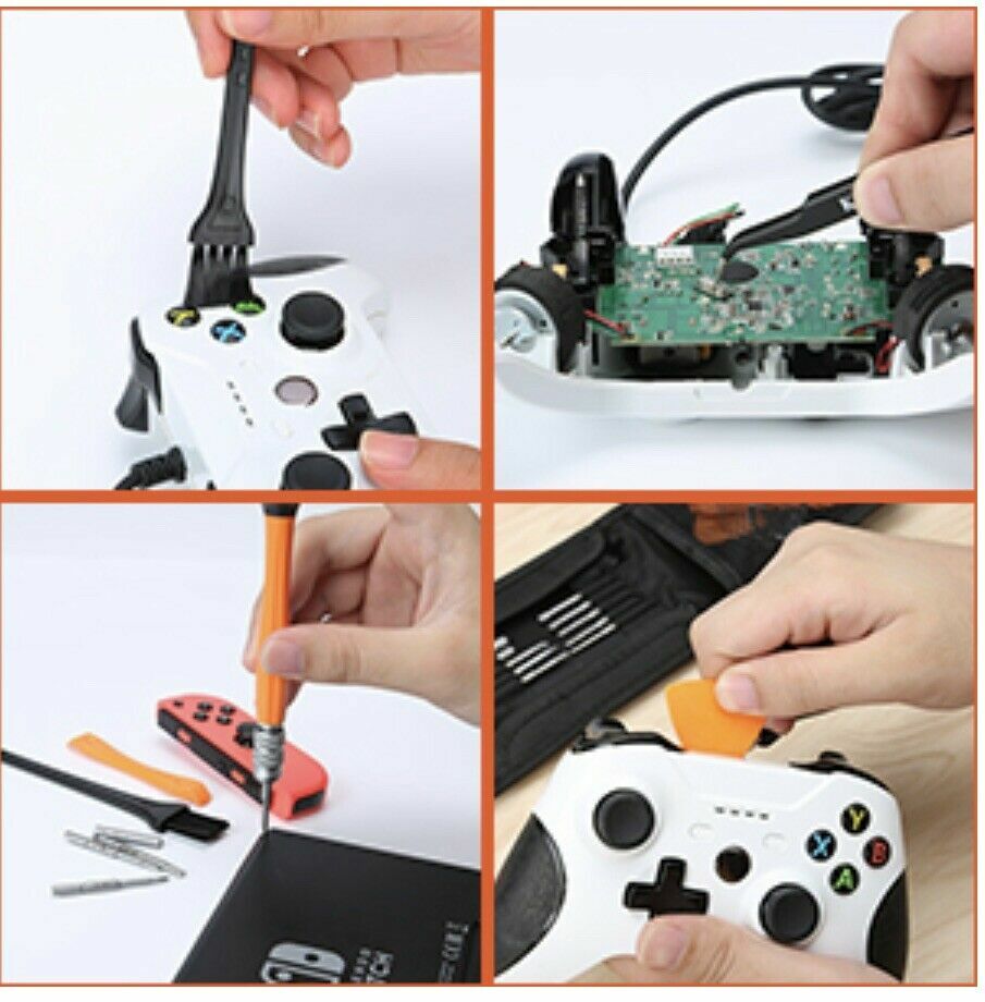 17Pcs Tool kit Security Nintendo Switch Xbox 360 PS4 Console Controller Joycon 1