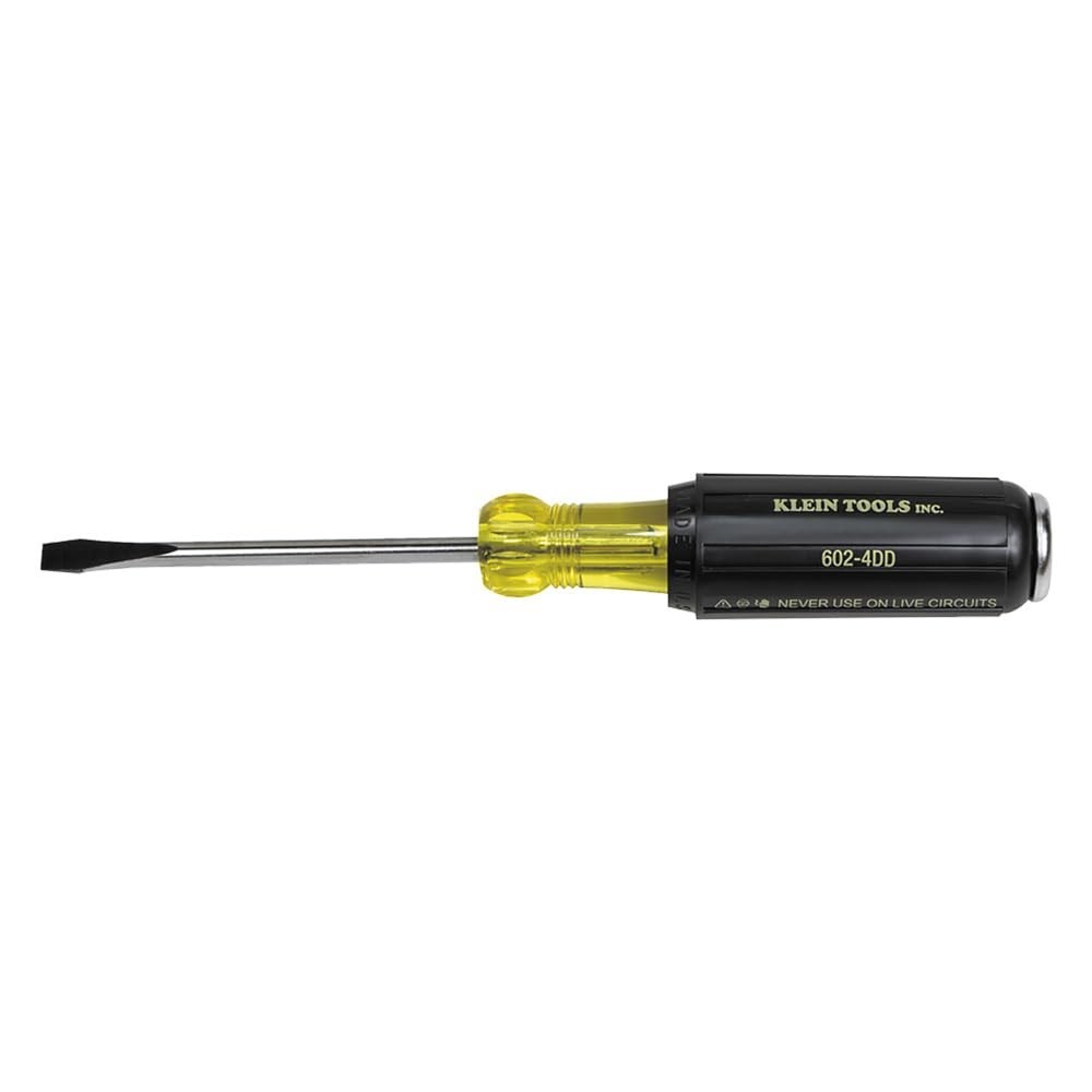 Demolition Screwdriver with Keystone Tip, 4-Inch Shank, Made in USA – Heavy Duty