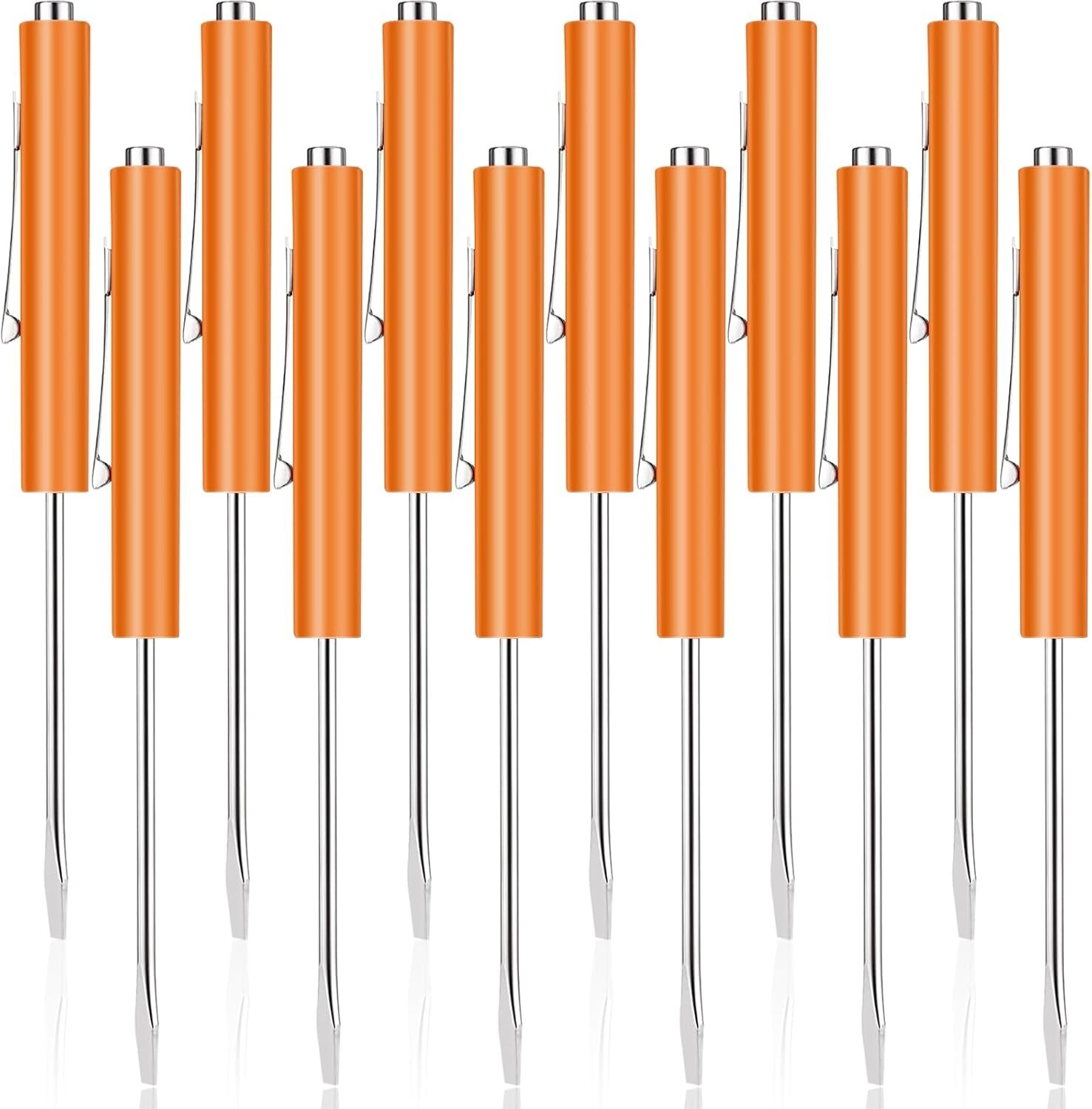 12 Pcs Pocket Screwdriver Mini Tops and Pocket Screwdrivers with Magnet Pocket S