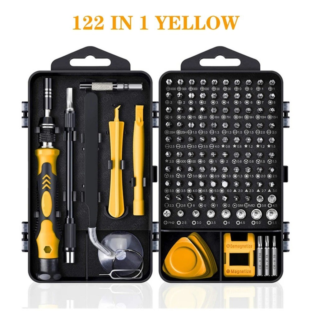 Magnetic Screwdriver Repair Kit Torx Phillips Bits Electronics Tools