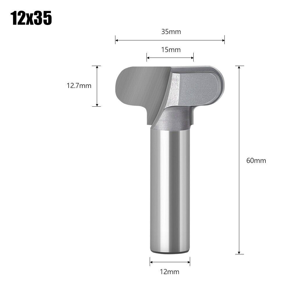 Woodworking Tool 1/2 12mm Shank For Woodworking Cutting Tool