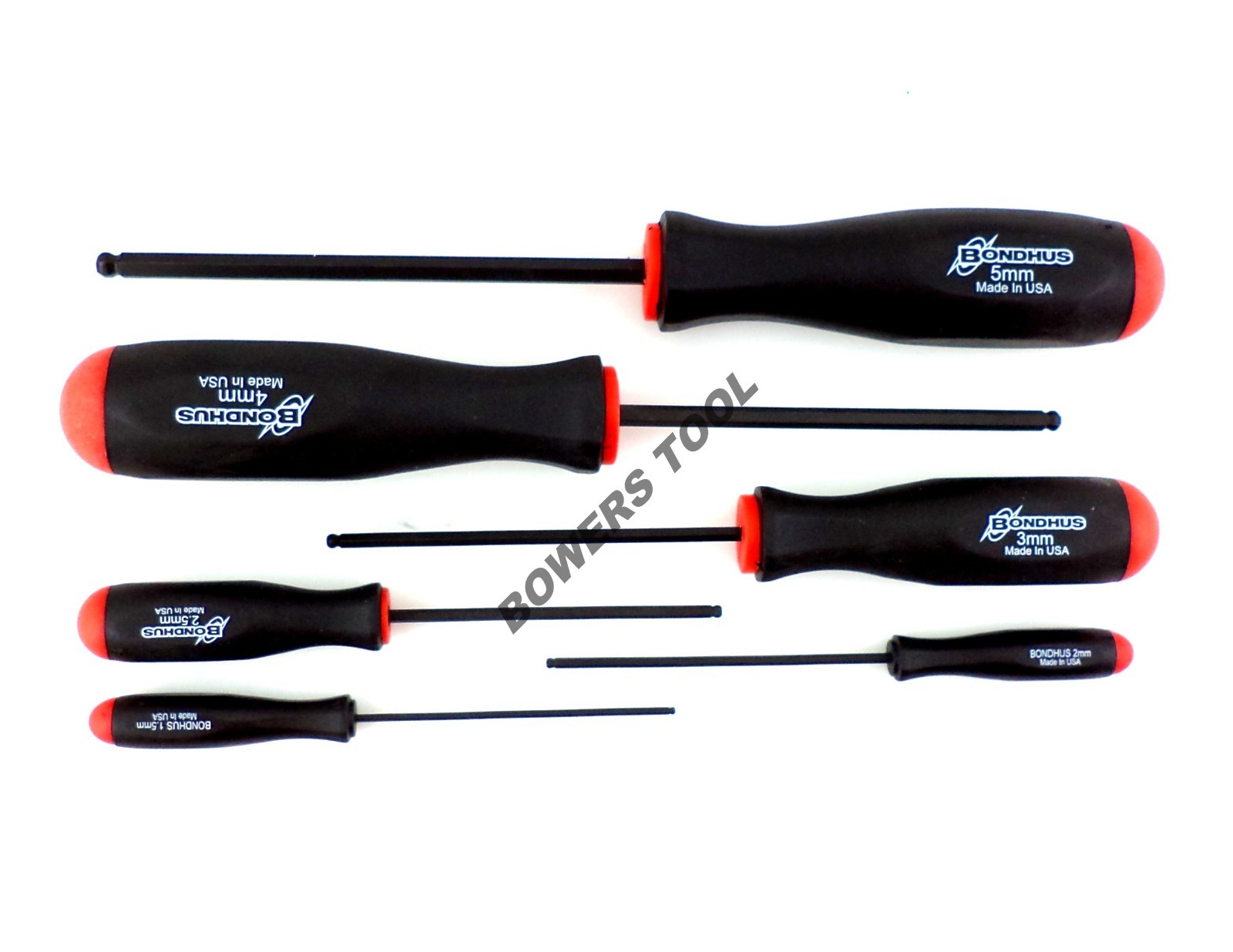 Bondhus 22pc Ball End Hex & Torx Screwdriver Set Metric SAE Standard MADE IN USA
