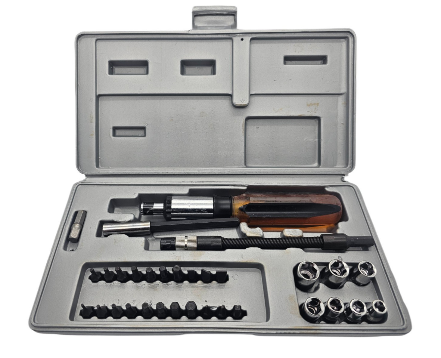 33 Piece Reversible Ratchet Screwdriver Set