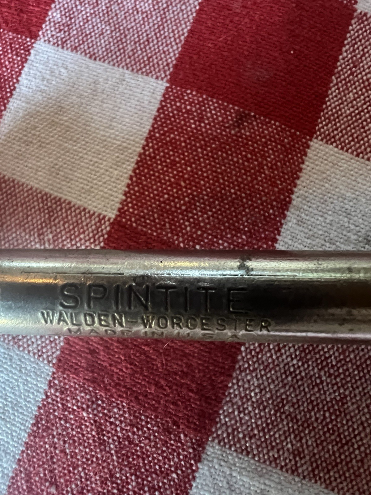 Vintage SPINTITE #3414 7/16″ Nut Driver 6 Point Walden Worcester Wood Handle