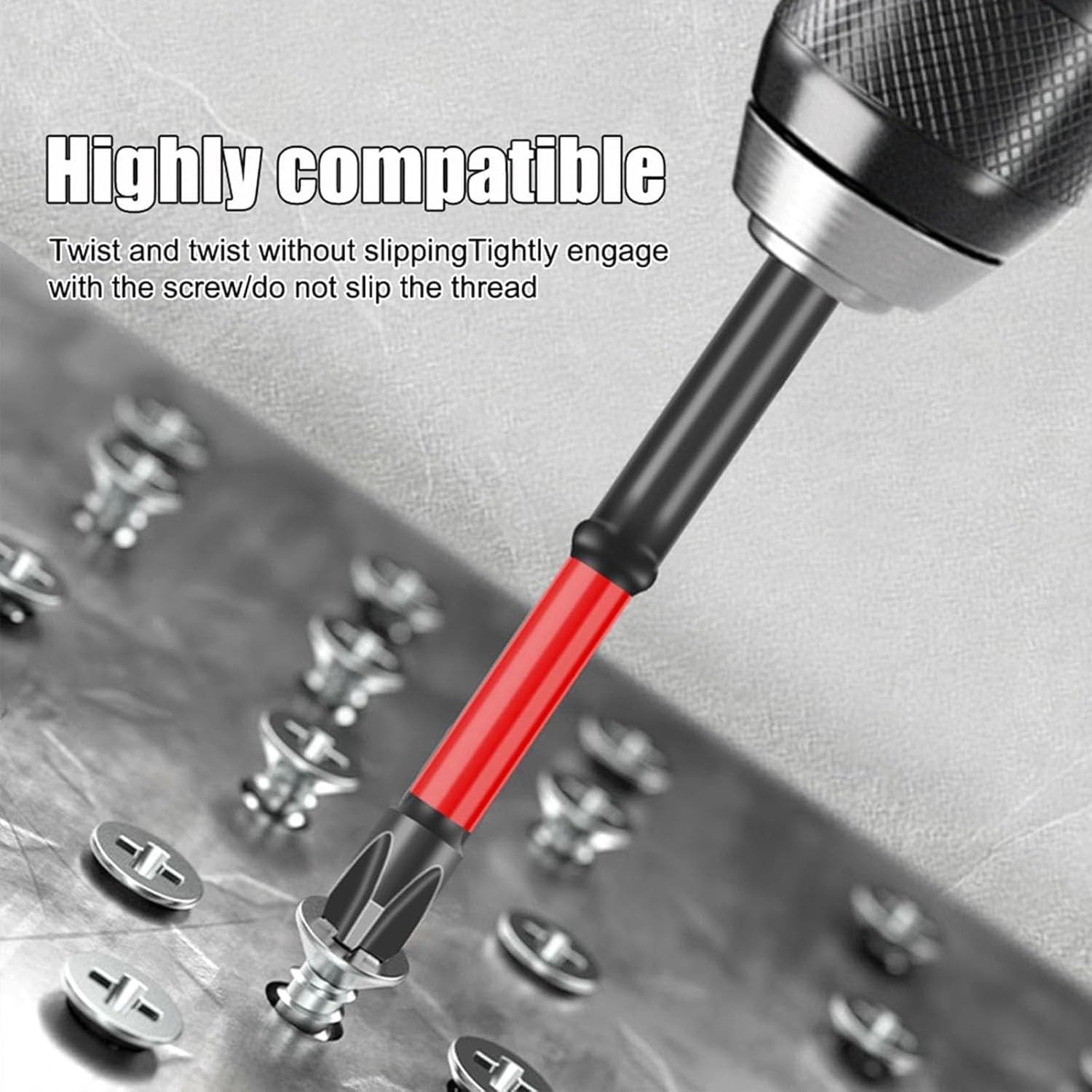 10pc FPH2 Impact Screwdriver Bit Set S2 Steel Magnetic Hex Shank for Electrician